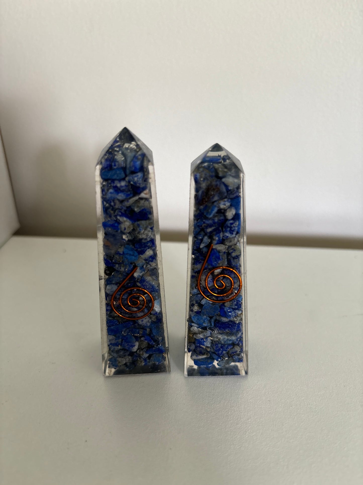 Lapis Lazuli Orgonite Obelisk