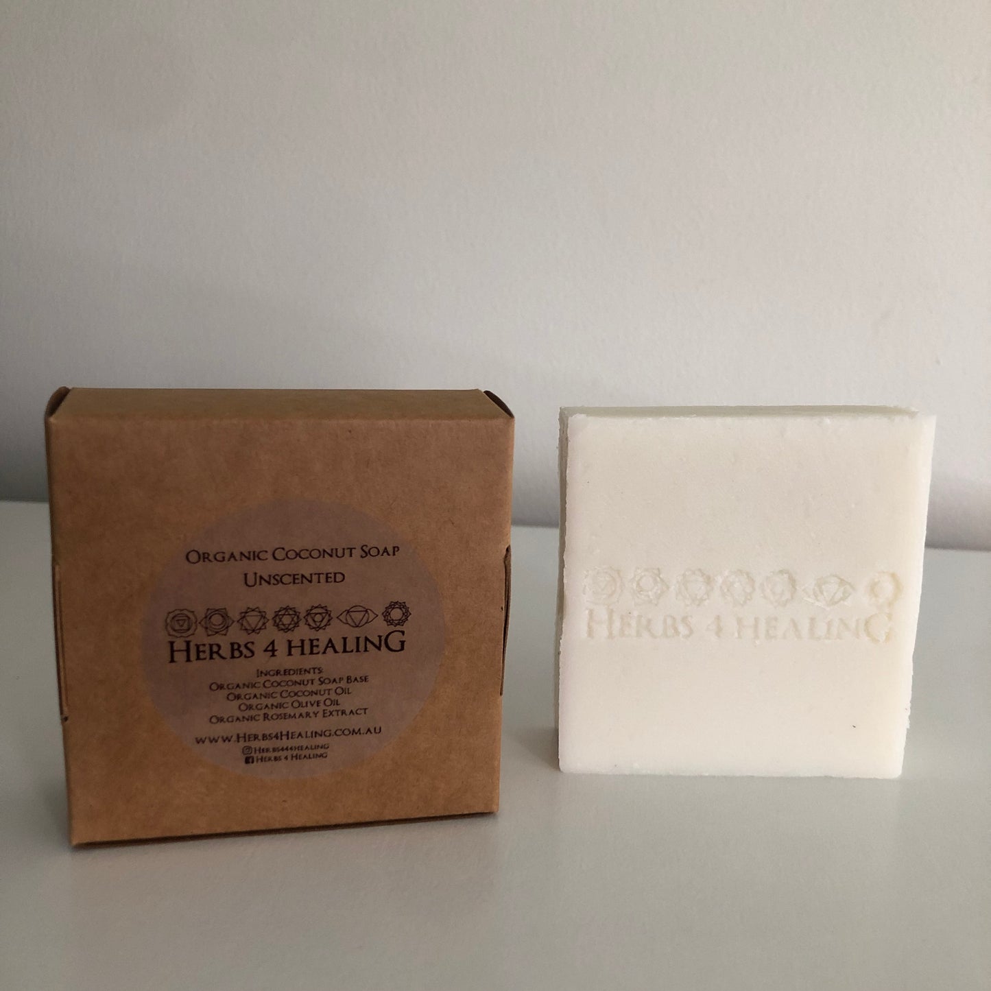 Unscented - Organic Coconut Soap