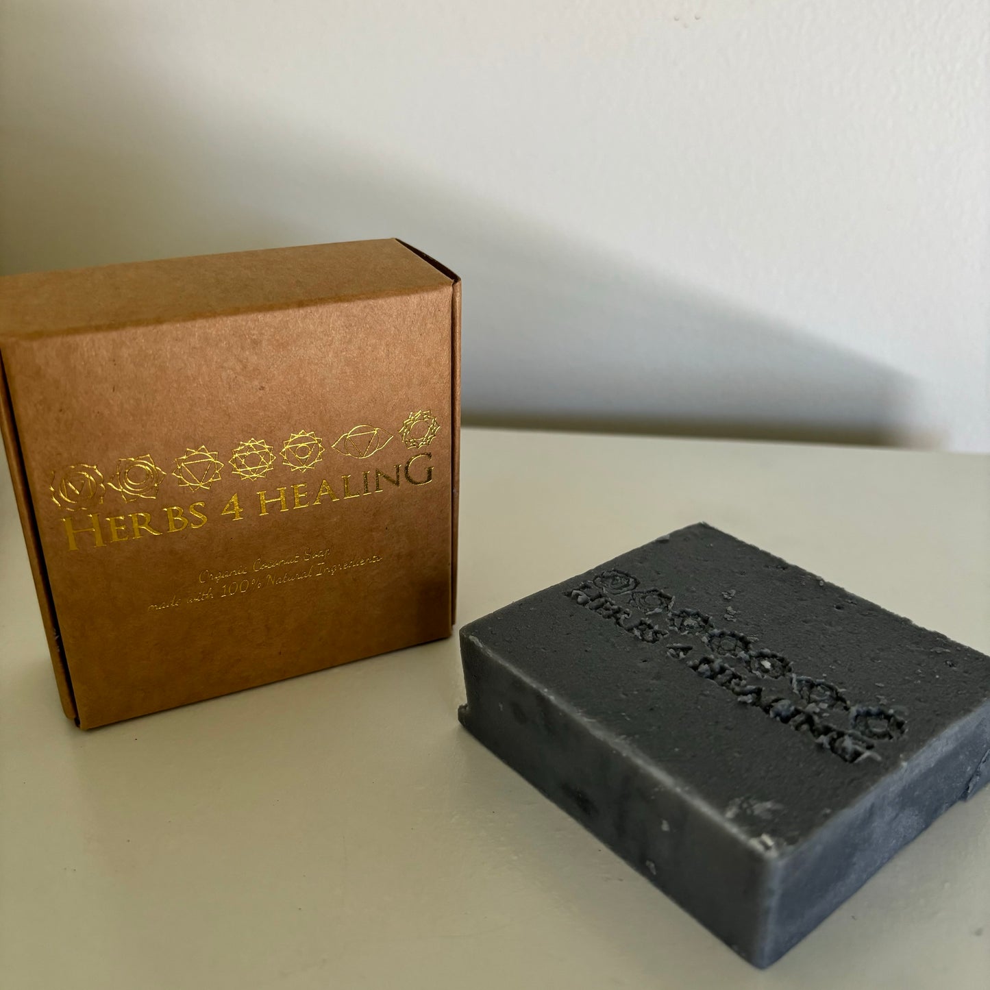 Organic Soap -  Orange & Charcoal