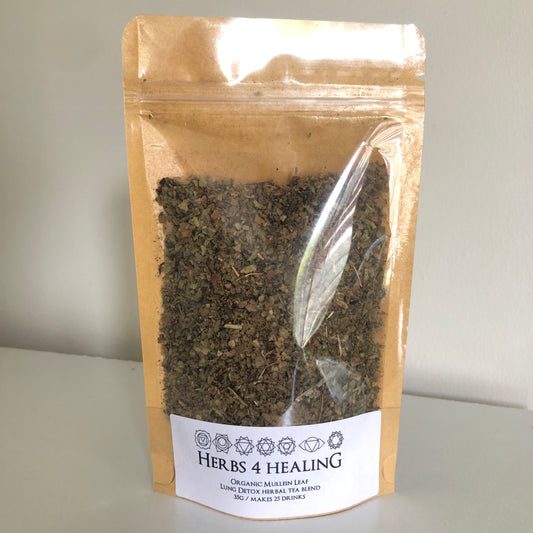 Certified Organic Mullein Leaf Tea (Lung Detox)