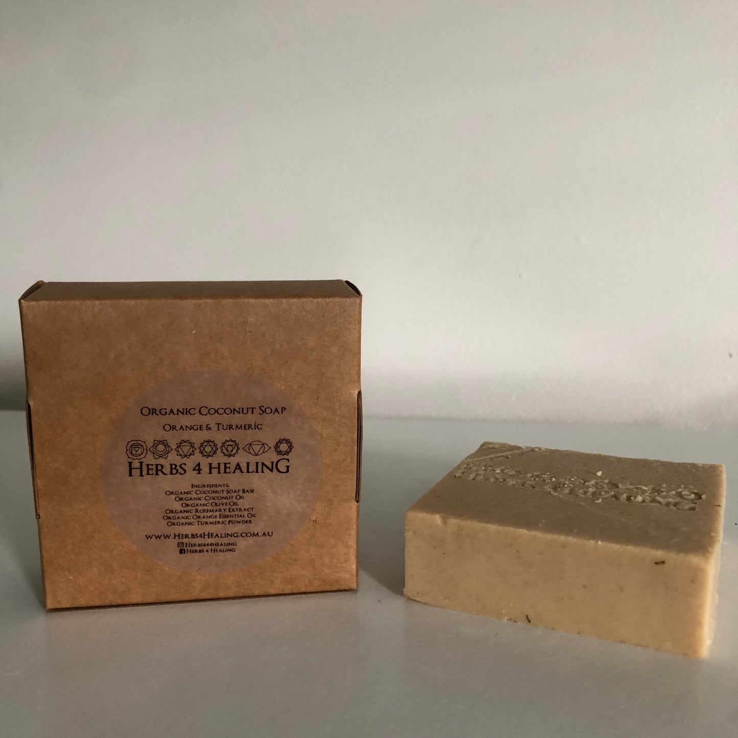 Orange & Turmeric - Organic Coconut Soap